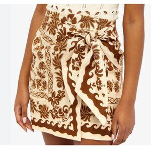 Alémais Tropic Sarong Mini Wrap Skirt